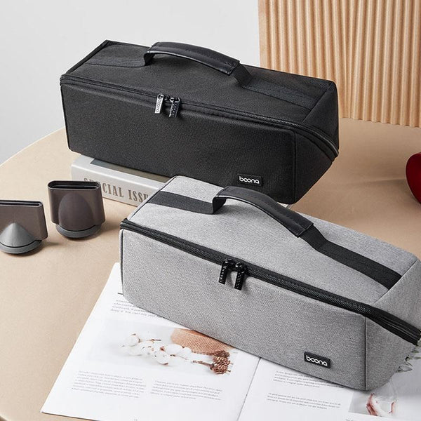 Waterproof Hair Dryer Storage Bag Large Capacity Gray Hair Dryers