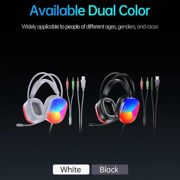 2M Luminous Wired Awei Gm 11 Black Headphones