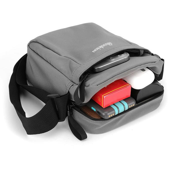 Versatile Canvas Shoulder Backpack For Men Black Bags