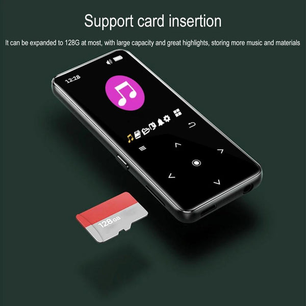 2.0 Inch Touch Screen Mp4 Player With Bluetooth Black Ipods & Mp3 Players