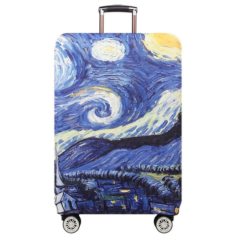 Protective Cover For Luggage Compartment Durable Dust Proof Size Starry Sky Other Luggage
