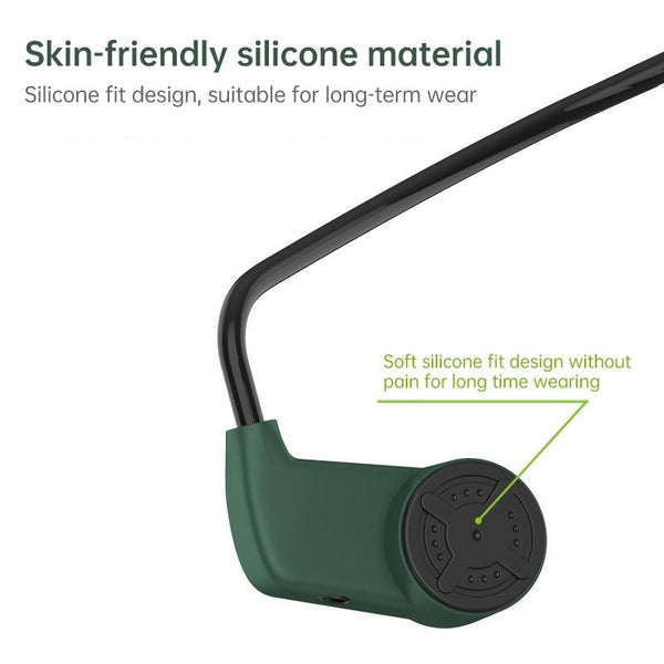 Waterproof K3 Bone Conduction Bluetooth 16Gb Ram Black Headphones
