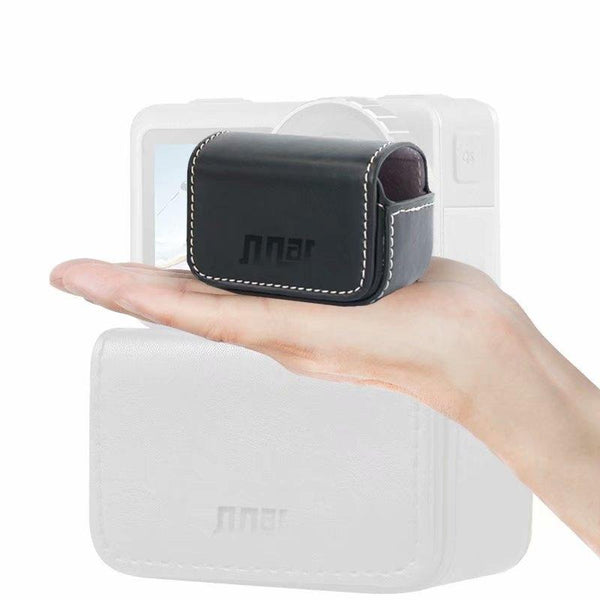 Waterproof Mini Leather Case For Dji Action Gopro Sjcam Xiaomi Jia Storage Box Camera Cases Bags & Covers