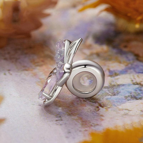 925 Sterling Silver Opal Flower Silicone Diy Beads Charms & Pendants