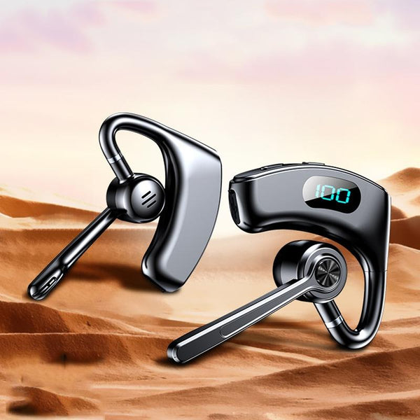 Gaming Bluetooth Earphones With Noise Reduction Black Earbuds