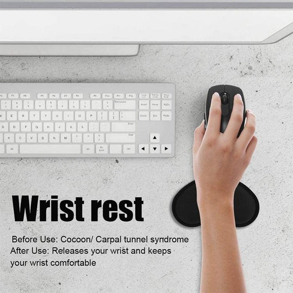 3D Wrist Rest Memory Foam Mouse Pad Mouse Pads & Wrist Rests