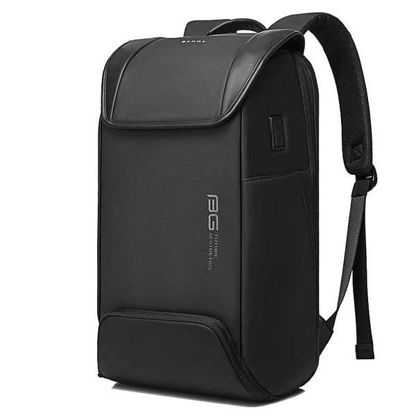 Men Anti Theft Backpack Secure & Stylish Black Laptop Cases & Bags