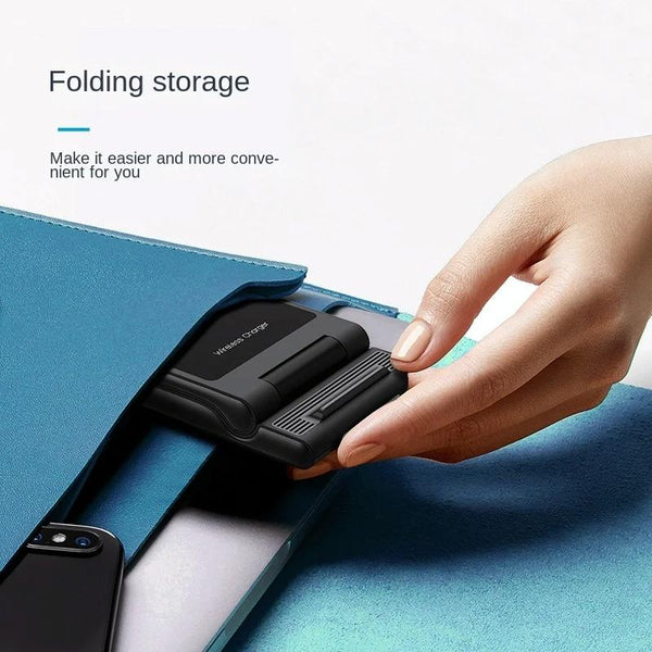15W Foldable 3 In Wireless Charger Black Chargers & Cradles