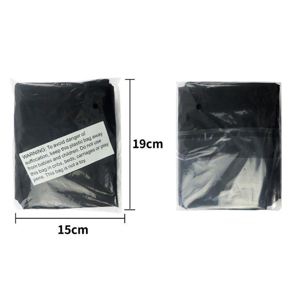 35X35x22cm Durable Oxford Cloth Projection Dust Cover Black Garment Bags