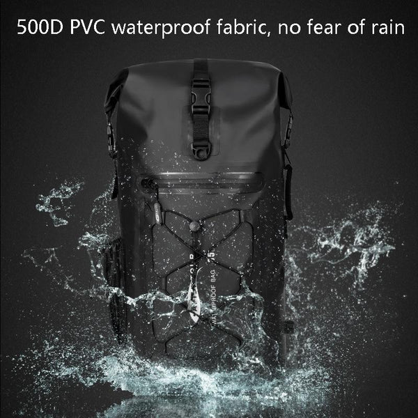 Waterproof 35L Outdoor Backpack Large Capacity Black Women Backpacks