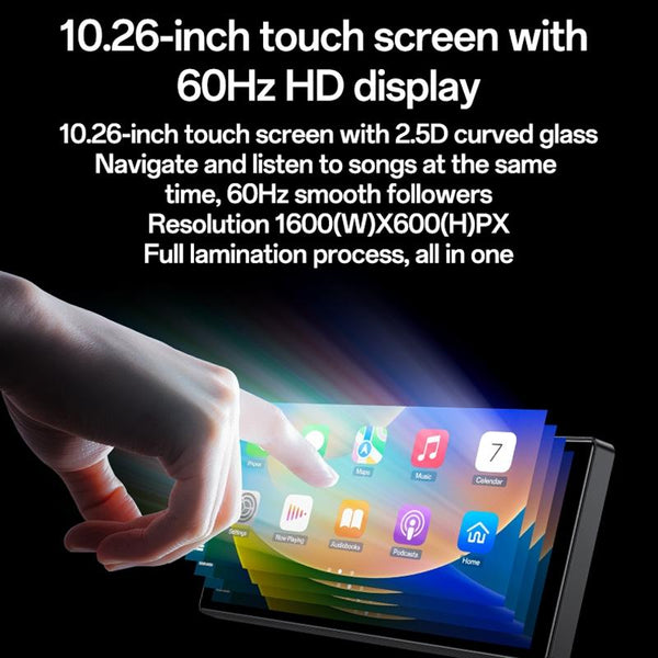 10.26 Inch Carplay Navigation & Recorder Yesido Km19 Black Other Car Video