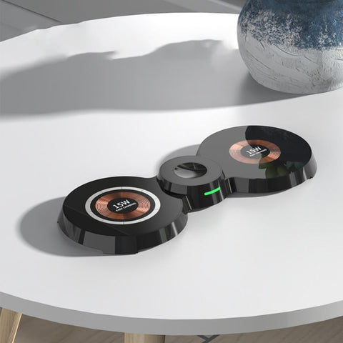 15W 3 In Transparent Mag Netic Wireless Charger Chargers & Cradles