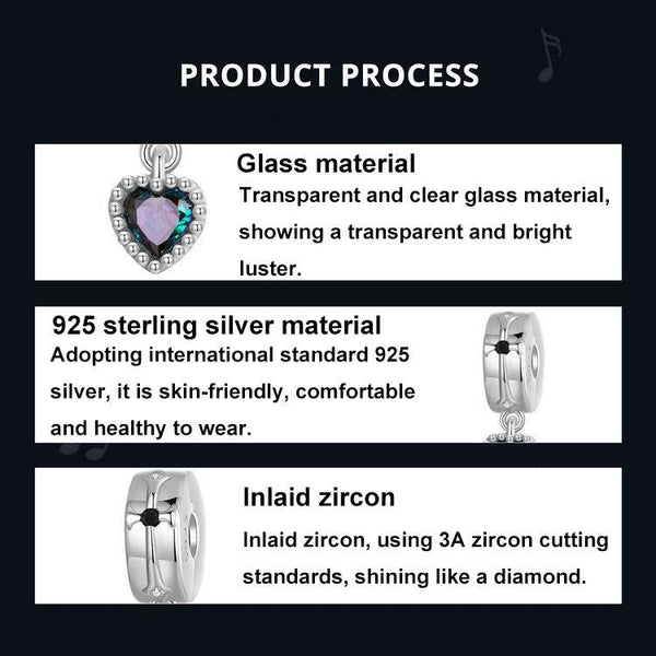 Veile Studios 1 Sets Of 925 Sterling Silver Fantasy Love Beaded Pendant Necklaces & Pendants