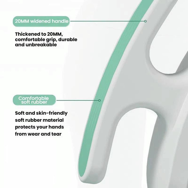 Kedu Slimming Leg Roller Inner Thigh & Calf Massager Avocado Green Massagers