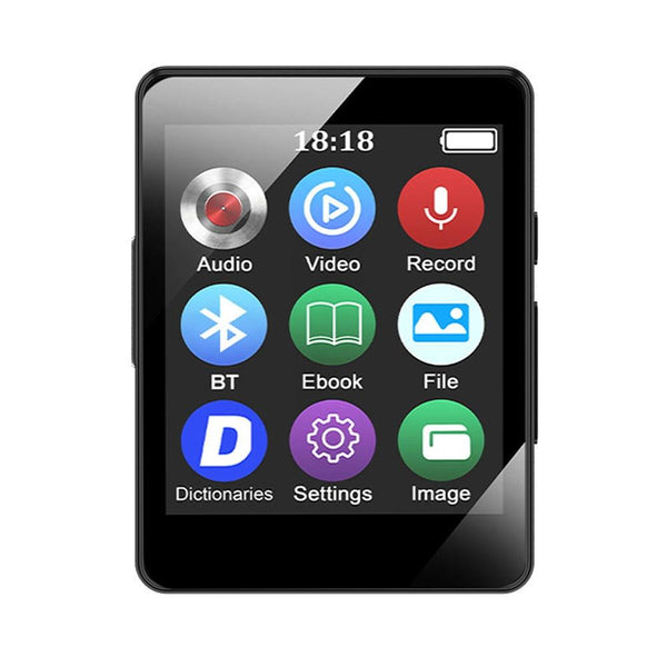 Bluetooth 5.0 Mp3 Player With Ebook Recorder 128Gb Without Memory Card Ipods & Mp3 Players