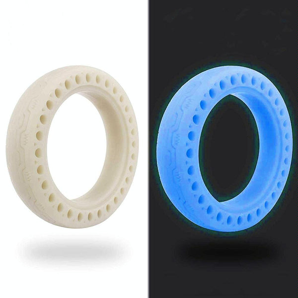 8.5 Inch Shock Absorbing Honeycomb Solid Tire For Xiaomi Mijia M365 Fluorescent Pattern Green Placeholder