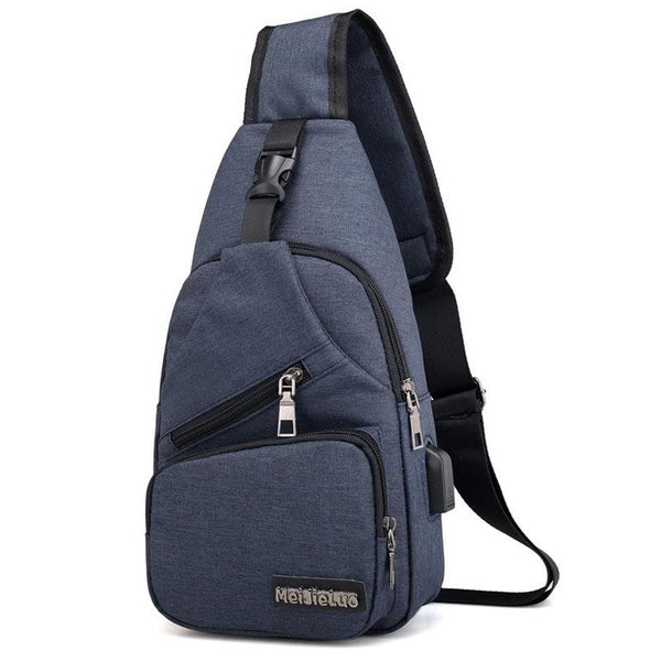Versatile Men Crossbody Bag For Sports And Everyday Use Blue Bags