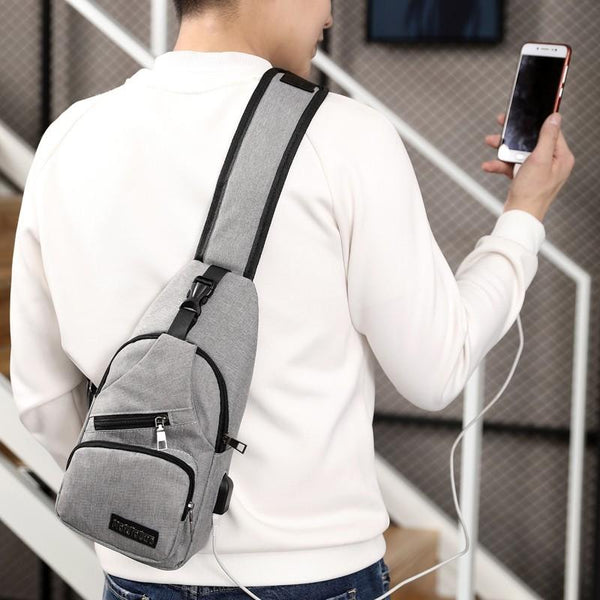 Versatile Men Crossbody Bag For Sports And Everyday Use Blue Bags