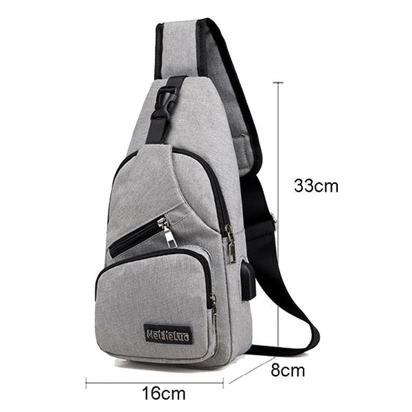 Versatile Men Crossbody Bag For Sports And Everyday Use Blue Bags