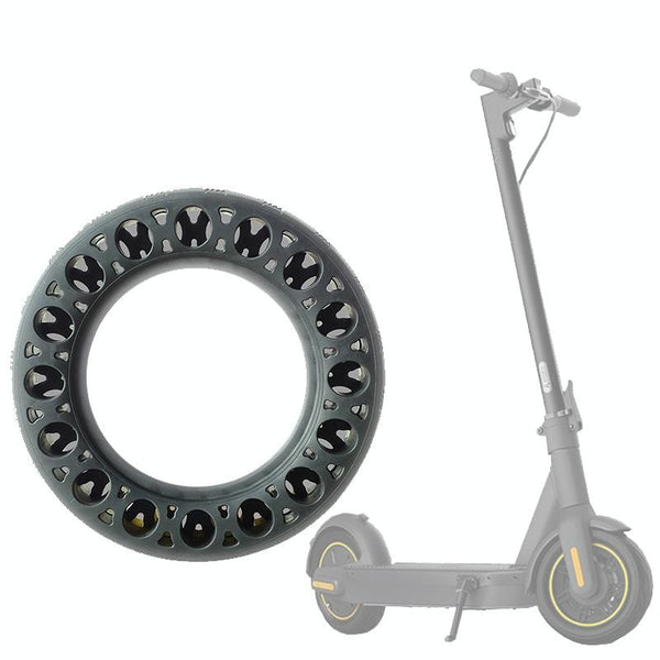 Black 10 Solid Rubber Tire For Ninebot Max G30 Electric Scooter Accessories