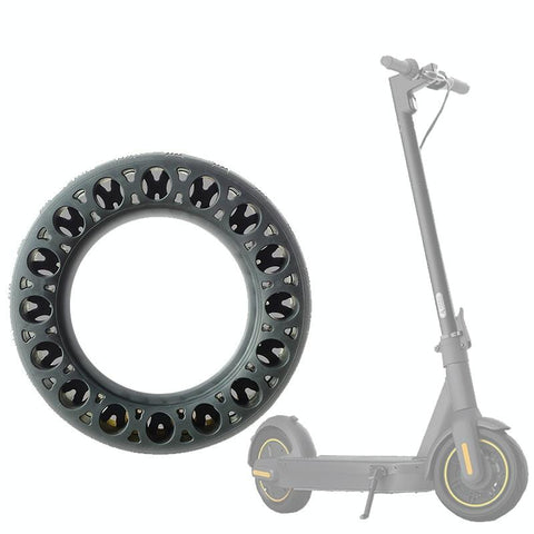 Black 10 Solid Rubber Tire For Ninebot Max G30 Electric Scooter Accessories