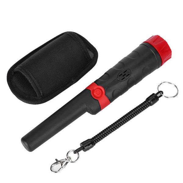 Waterproof Metal Detector With Adjustable Sensitivity_Red Metal Detectors