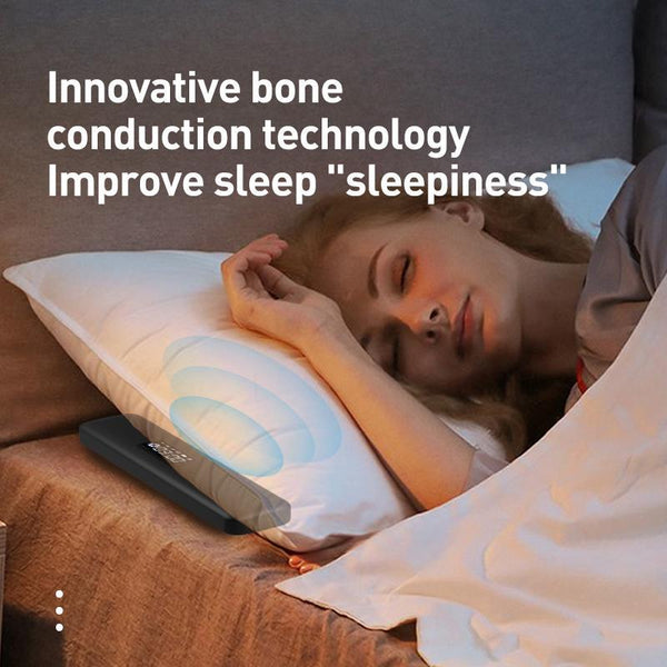 Bone Conduction Sleep Speaker Bluetooth 5.3 Fits All Devices Rose Red Audio Docks & Mini Speakers