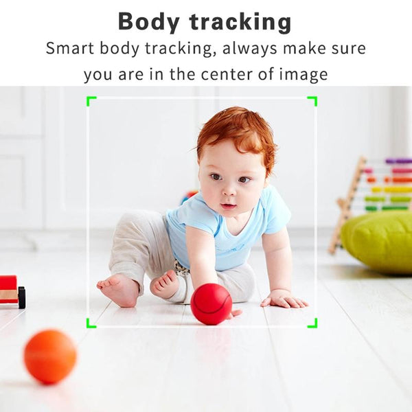 Smart Follow Shot Gimbal For Live Streaming Rechargeable_White Stabilizers