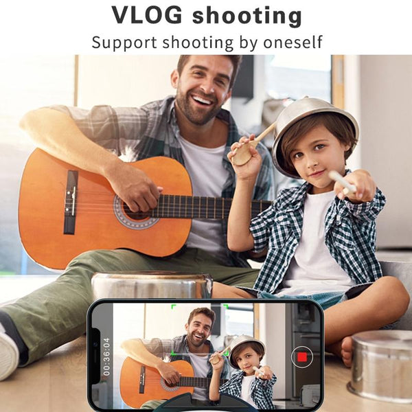 Smart Follow Shot Gimbal For Live Streaming Rechargeable_White Stabilizers