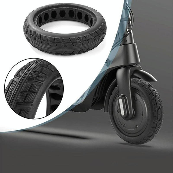 8.5 X 2.0 Inch Honeycomb Solid Tire For Xiaomi M365 Scooter Inflatable Rubber Explosion Proof Black Accessories