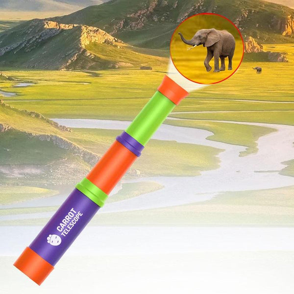 Retractable Focusing Telescope For Children 8X Hd Random Colour Telescopes