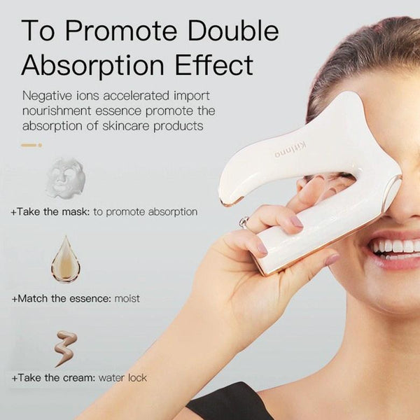 Electric Cervical Spine Massage Knife White Massagers