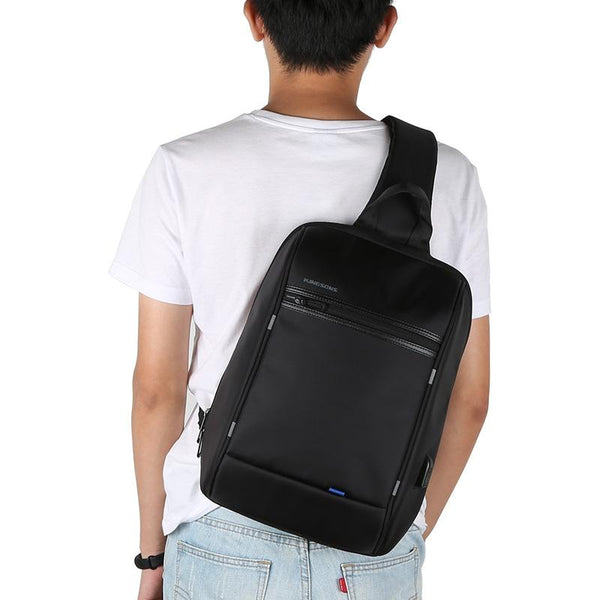Versatile Black Crossbody Backpack For School Or Leisure Women Backpacks
