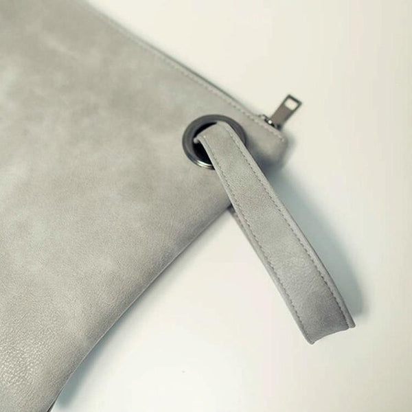 Stylish Retro Envelope Clutch Bag Large Capacity Black Women's Bags & Handbags