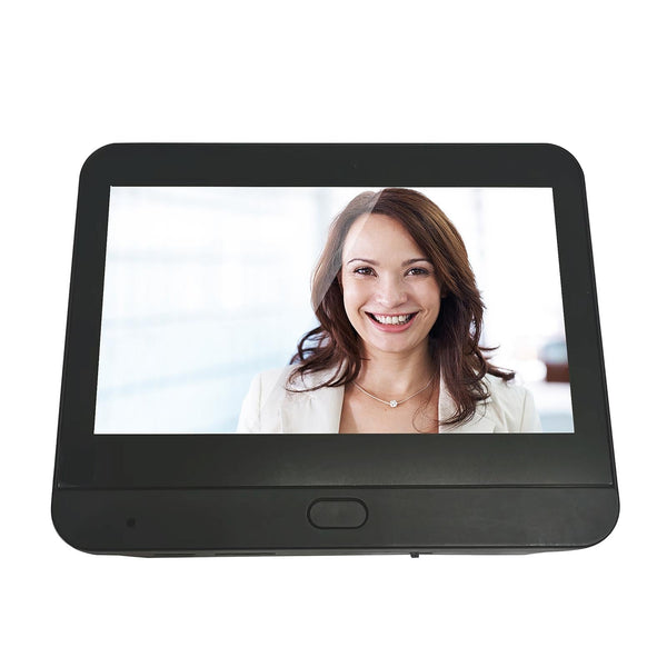 1080P Wifi Smart Cat Eye Video Doorbell With 4.3 Colour Screen And Hidden Graffiti Design Black Smart Doorbells