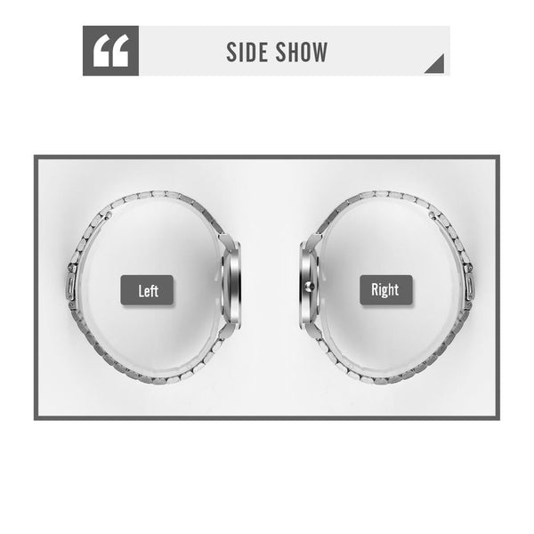 Light & Thin Waterproof Quartz Watch For Women With Steel Band Simple Stylish Watches