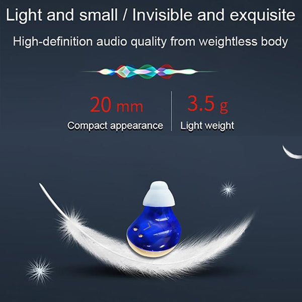 Rechargeable Tws Sound Amplifier For Deaf Red / Blue Other Health Care