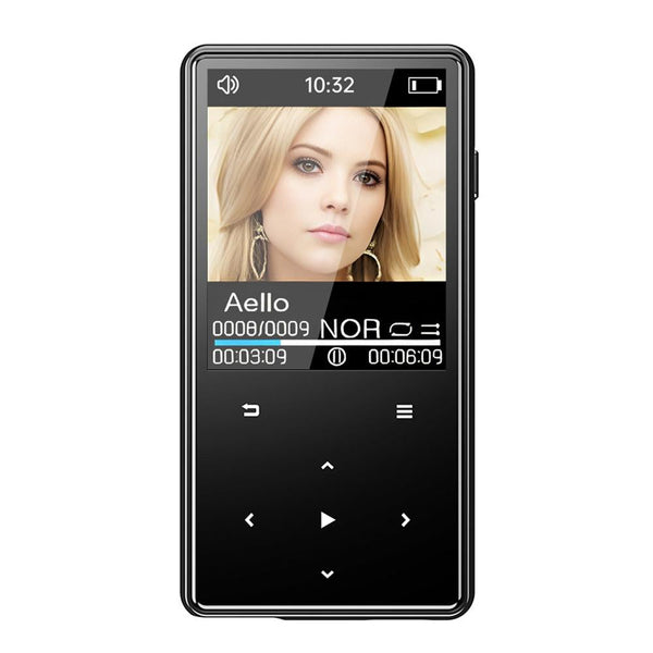 16Gb Bluetooth Mp3 / Mp4 Music Player Black 8Gb Ipods & Mp3 Players