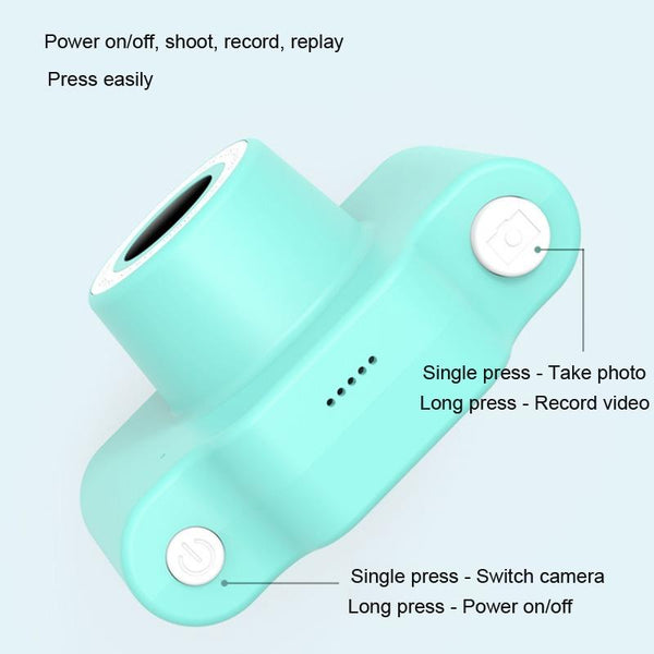 Fun Cartoon Digital Camera For Kids 24Mp Wifi Educational Toys Pink Digital Cameras