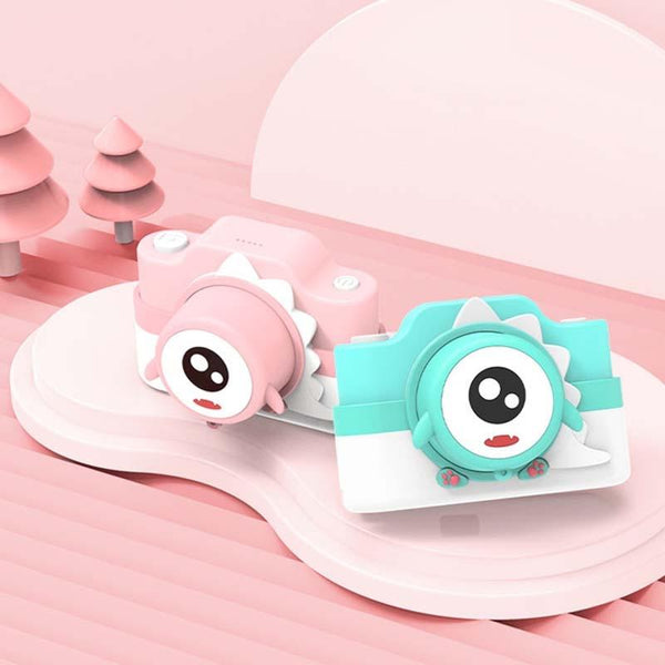 Fun Cartoon Digital Camera For Kids 24Mp Wifi Educational Toys Pink Digital Cameras