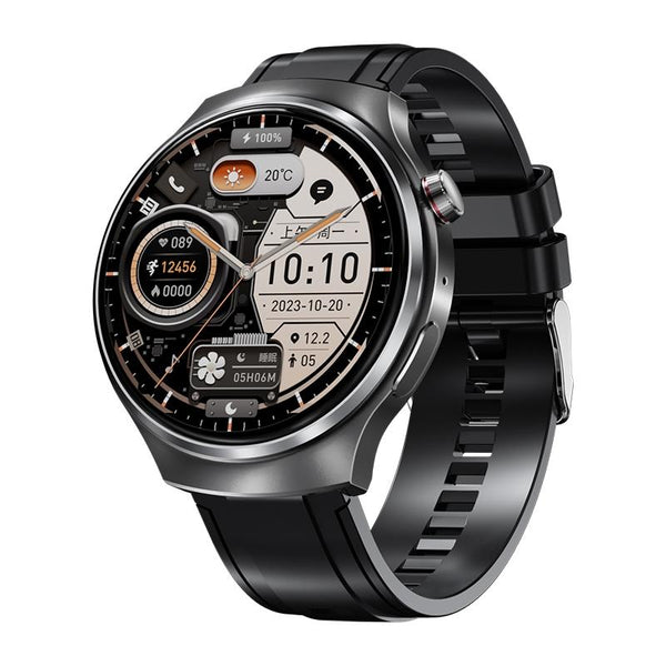 1.46 Inch Colour Screen Smart Watch Support Bluetooth Call / Heart Rate Monitoring Black Smart Watches