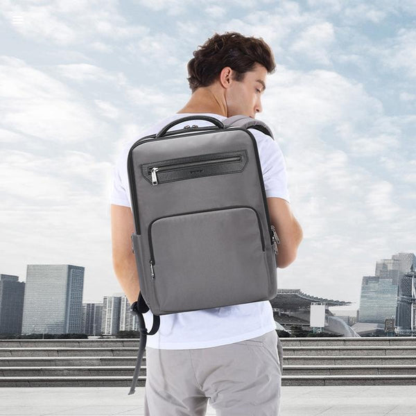 Waterproof Expandable Backpack With Usb Charging Multi Compartment Black Bags