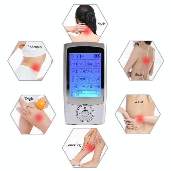 16 Mode Electronic Pulse Massager For Pain Relief Massagers