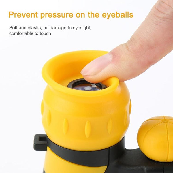 High Magnification Children's Outdoor Telescope Hd Quality Yellow Telescopes