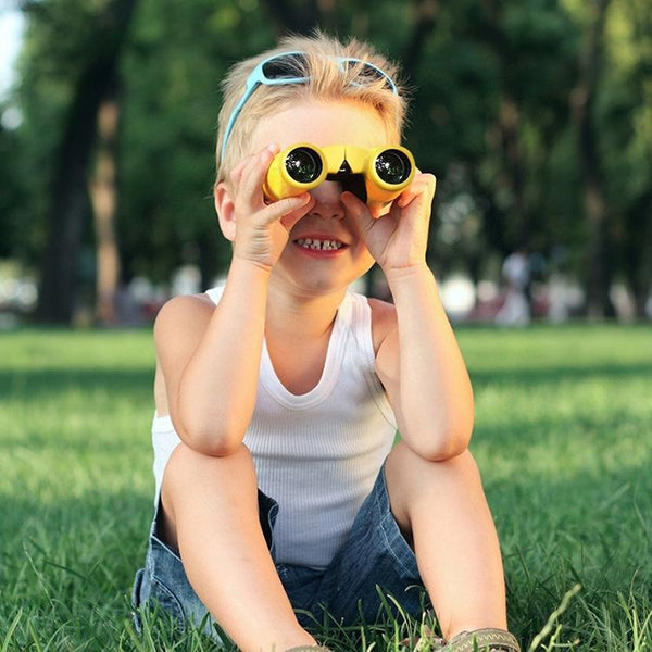 High Magnification Children's Outdoor Telescope Hd Quality Yellow Telescopes