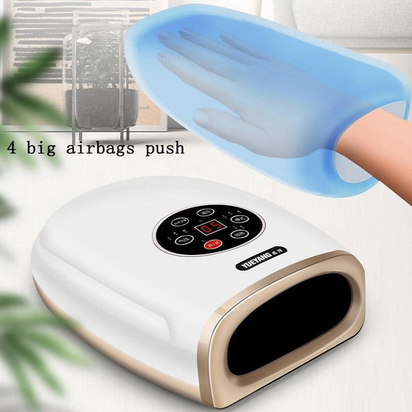Hand Finger Joint Massager Wrist Palm Physiotherapy Mouse Meridian Acupoint Plug Amber Gold Pearl White Massagers