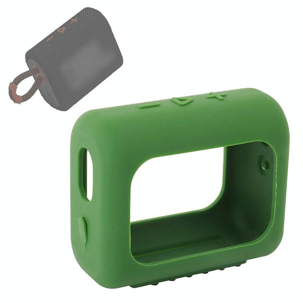 Silicone Cover For Jbl Go3with Carabiner Red Cases Covers & Skins