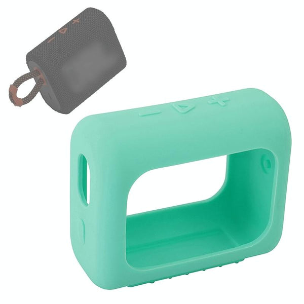 Silicone Cover For Jbl Go3with Carabiner Red Cases Covers & Skins