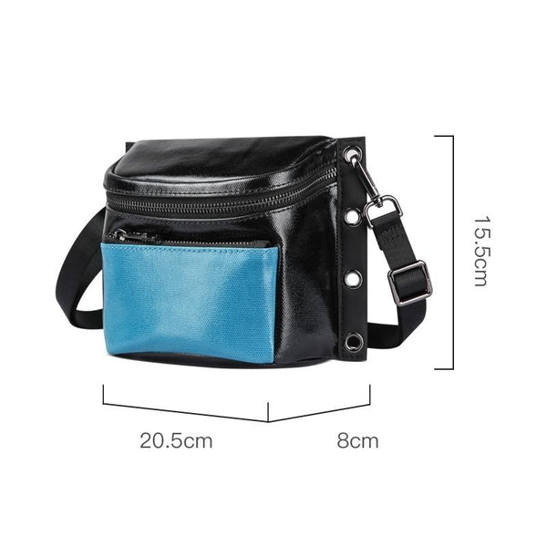 Waterproof Shoulder Bag Black Bags
