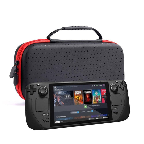 Waterproof Steam Deck Storage Bag With Interlayer Black Bags Skins & Travel Cases